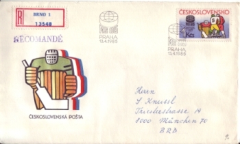 FDC 2693 - CZ 1985 04 010 ●